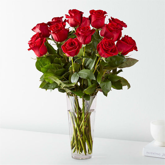 Long Stem Red Rose Bouquet – CRALL'S MONONGAHELA FLORAL & GIFT, Monongahela PA