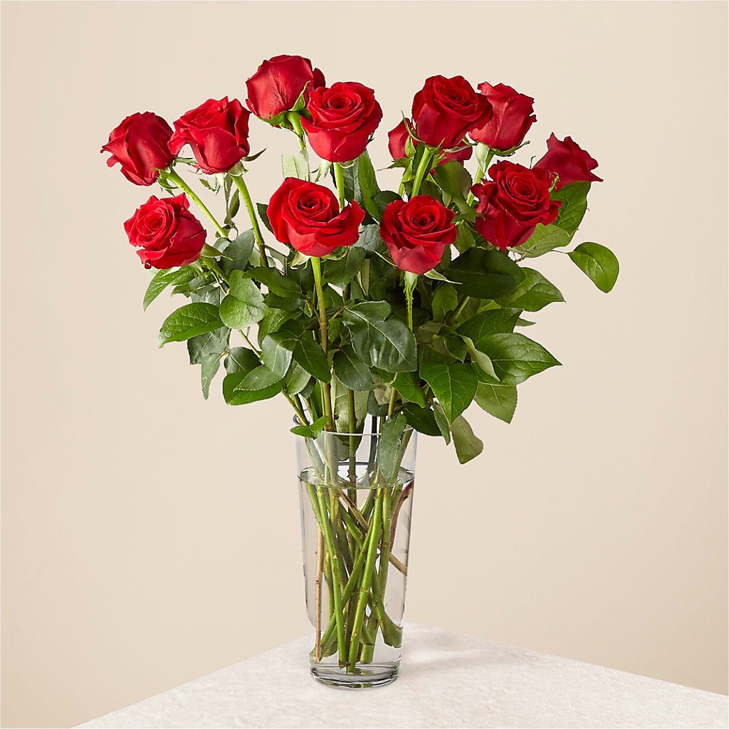 Long Stem Red Rose Bouquet – CRALL'S MONONGAHELA FLORAL & GIFT, Monongahela PA
