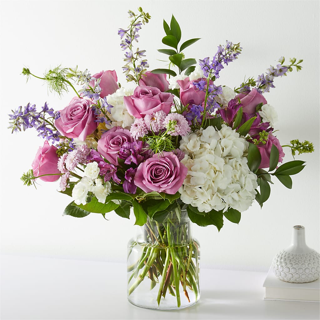Violet Caress Bouquet – CRALL'S MONONGAHELA FLORAL & GIFT, Monongahela PA