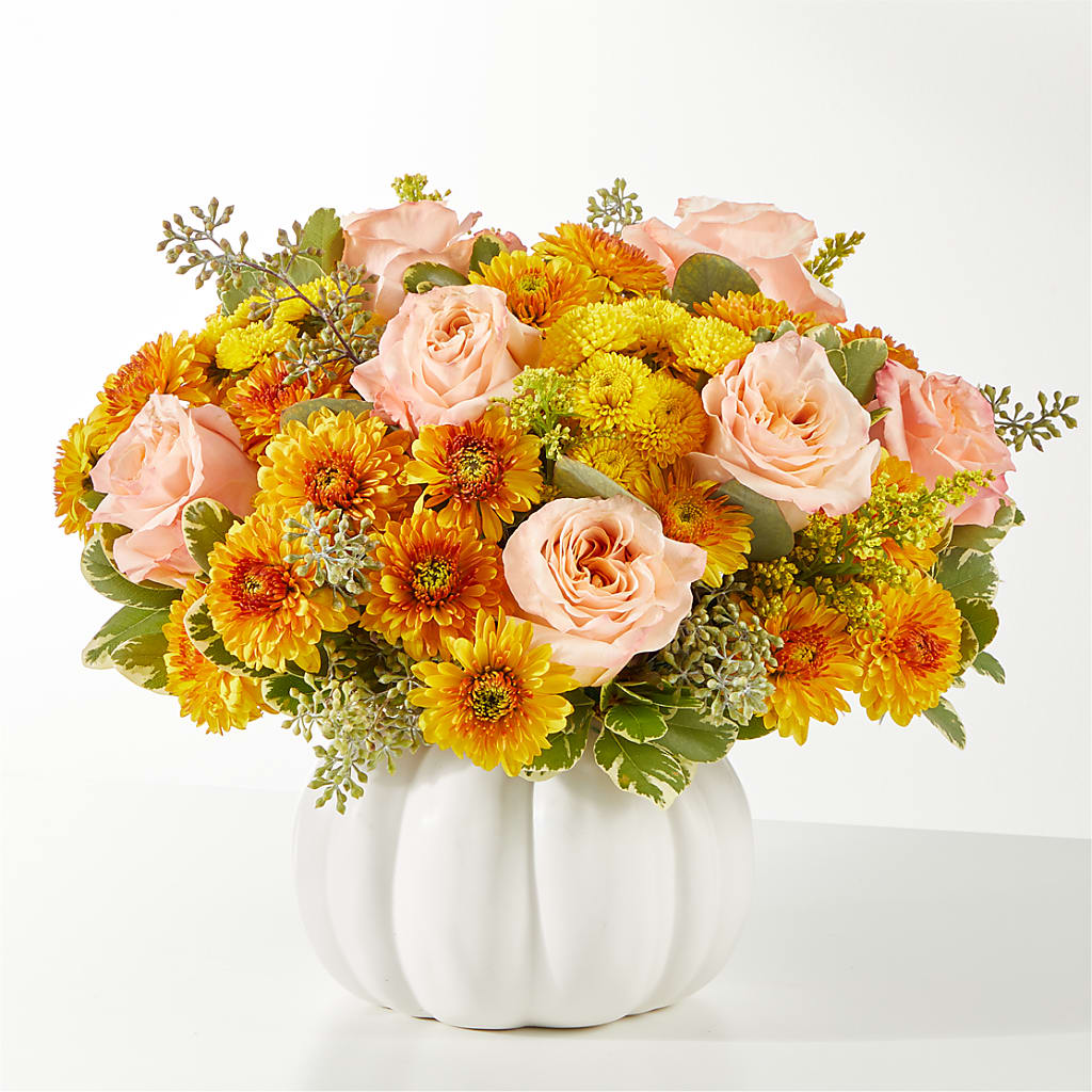 Peachy Pumpkin – CRALL'S MONONGAHELA FLORAL & GIFT, Monongahela PA