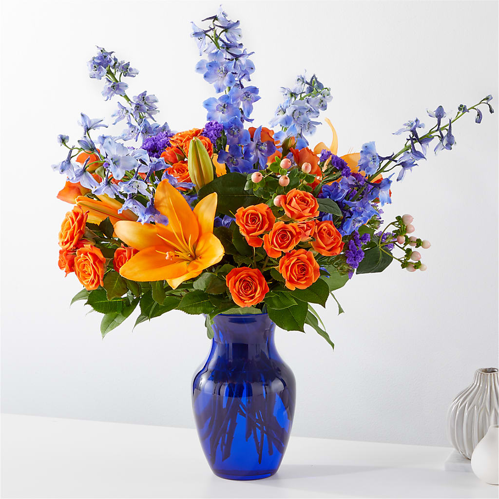 Radiant Citrus Bouquet – CRALL'S MONONGAHELA FLORAL & GIFT, Monongahela PA