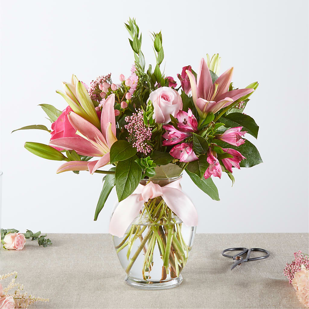 Pink Ribbon - A Florist Original – CRALL'S MONONGAHELA FLORAL & GIFT, Monongahela PA