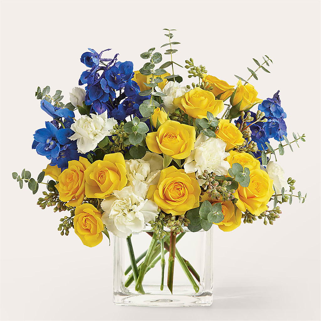 Sparkling Citrine Bouquet – CRALL'S MONONGAHELA FLORAL & GIFT, Monongahela PA