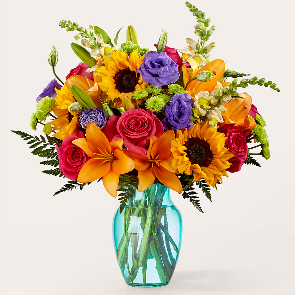 Double Rainbow Bouquet – CRALL'S MONONGAHELA FLORAL & GIFT, Monongahela PA