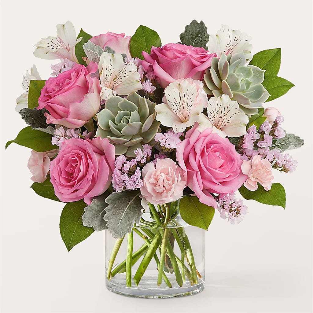 Dusty Rose Bouquet – CRALL'S MONONGAHELA FLORAL & GIFT, Monongahela PA