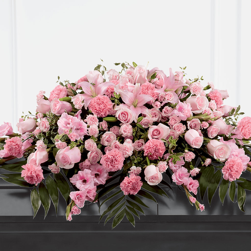 Garden of Comfort Casket Spray (Standard) – CRALL'S MONONGAHELA FLORAL & GIFT, Monongahela PA