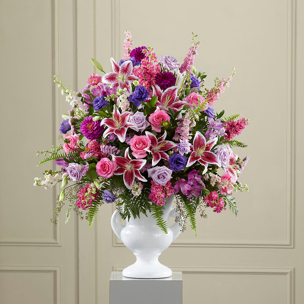 Peaceful Tribute Arrangement – CRALL'S MONONGAHELA FLORAL & GIFT, Monongahela PA