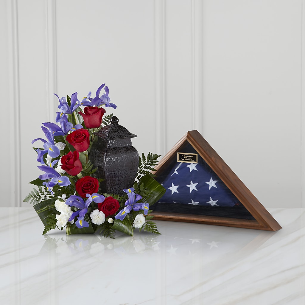 Patriotic Tribute Arrangement – CRALL'S MONONGAHELA FLORAL & GIFT, Monongahela PA
