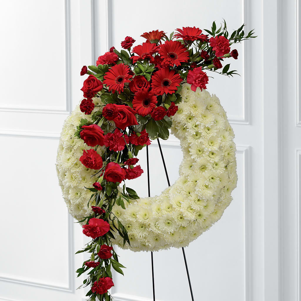Graceful Tribute Wreath – CRALL'S MONONGAHELA FLORAL & GIFT, Monongahela PA