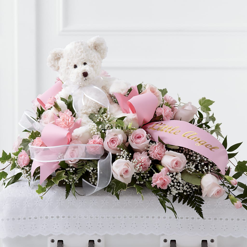 Touch of Sympathy Casket Spray – CRALL'S MONONGAHELA FLORAL & GIFT, Monongahela PA