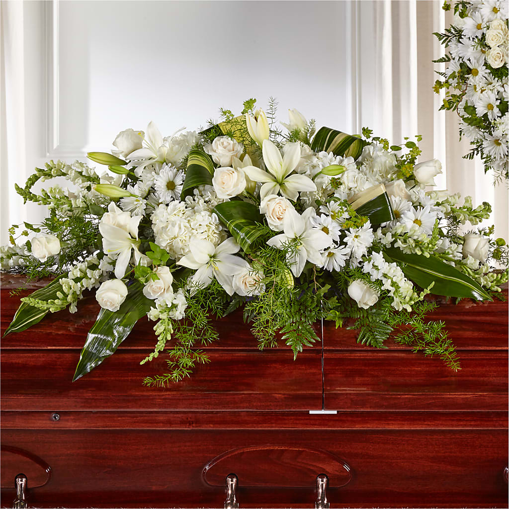 Abundance Casket Spray – CRALL'S MONONGAHELA FLORAL & GIFT, Monongahela PA