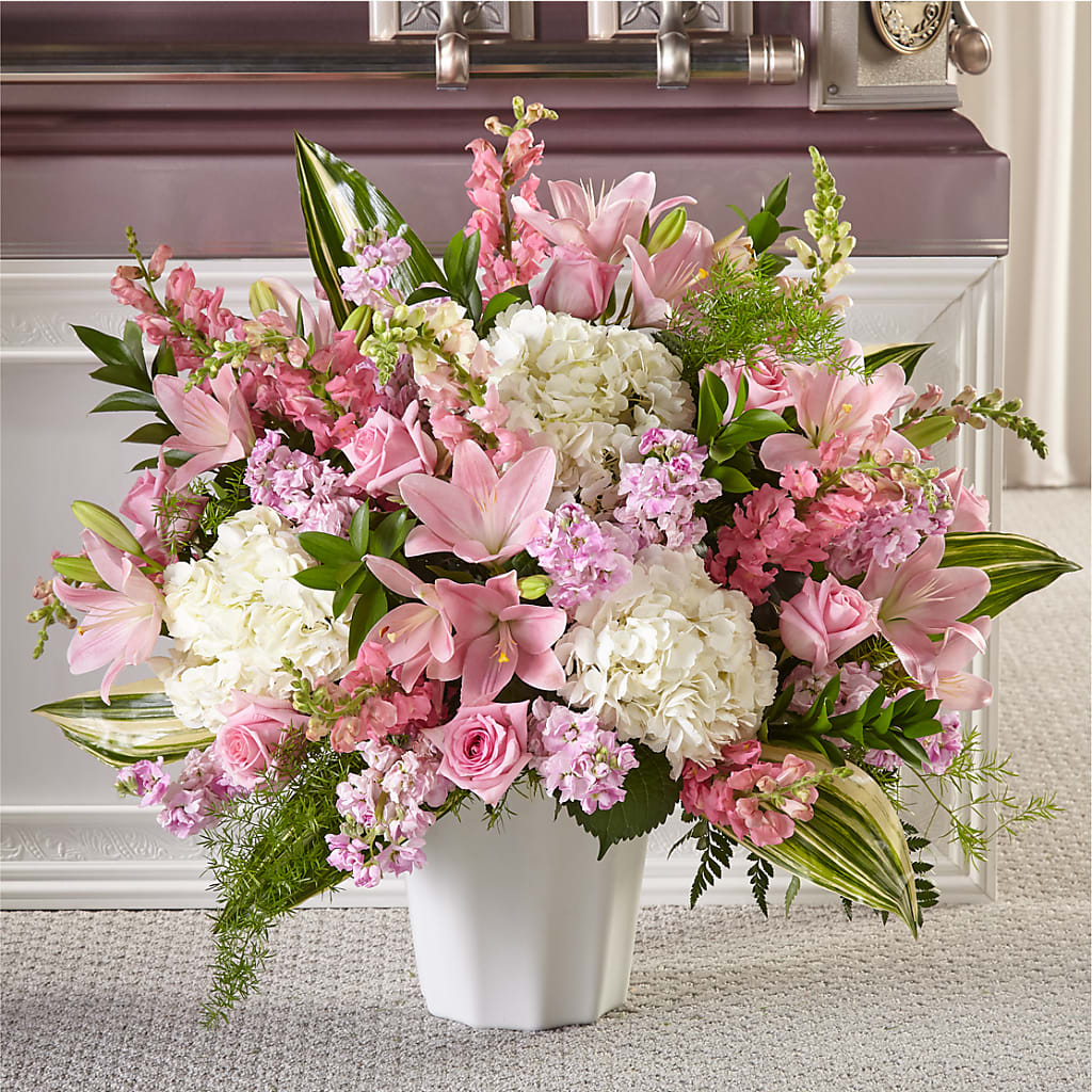 Simply Serene Floor Basket – CRALL'S MONONGAHELA FLORAL & GIFT, Monongahela PA