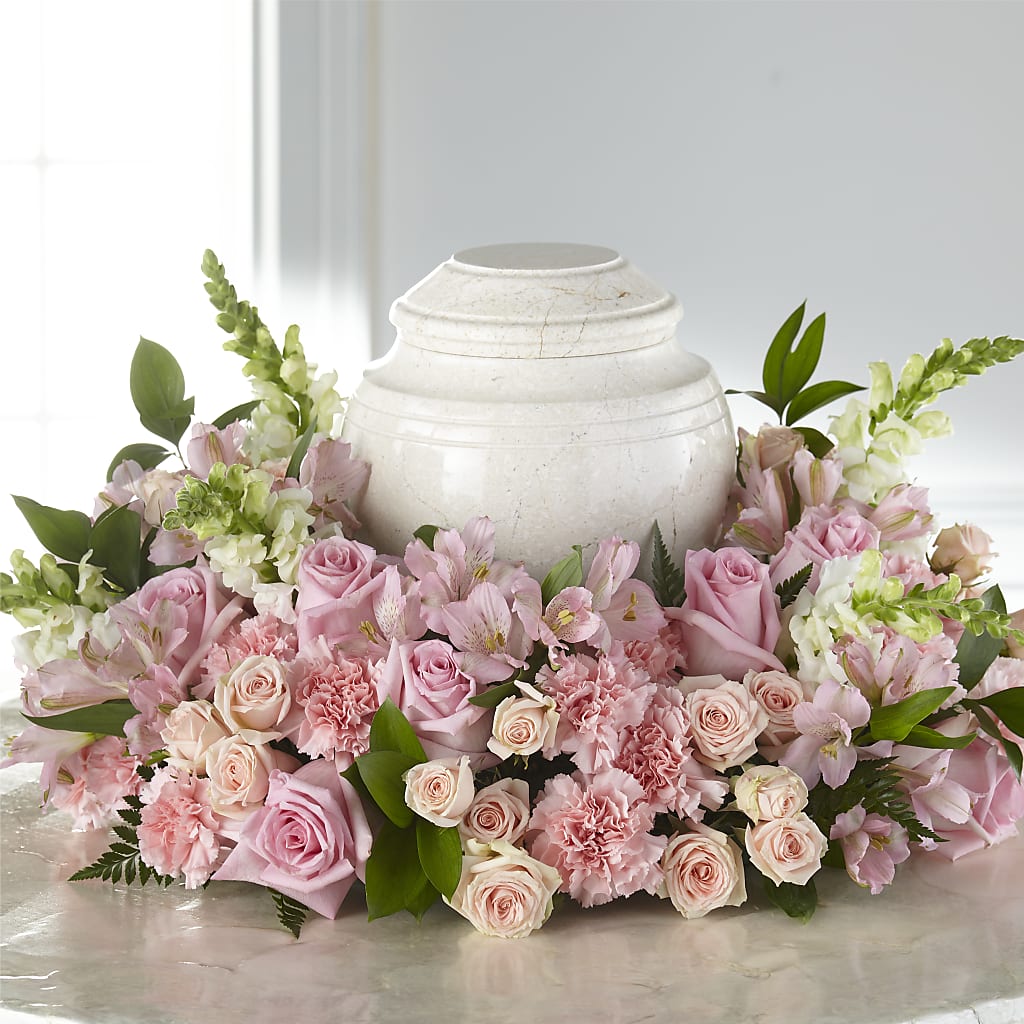 Blooms of Hope Cremation Adornment – CRALL'S MONONGAHELA FLORAL & GIFT, Monongahela PA