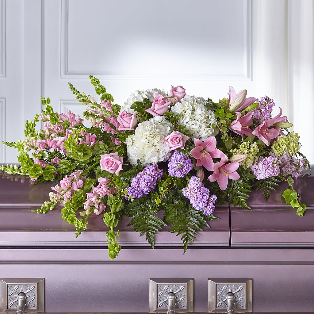 Life's Gratitude Casket Spray – CRALL'S MONONGAHELA FLORAL & GIFT, Monongahela PA