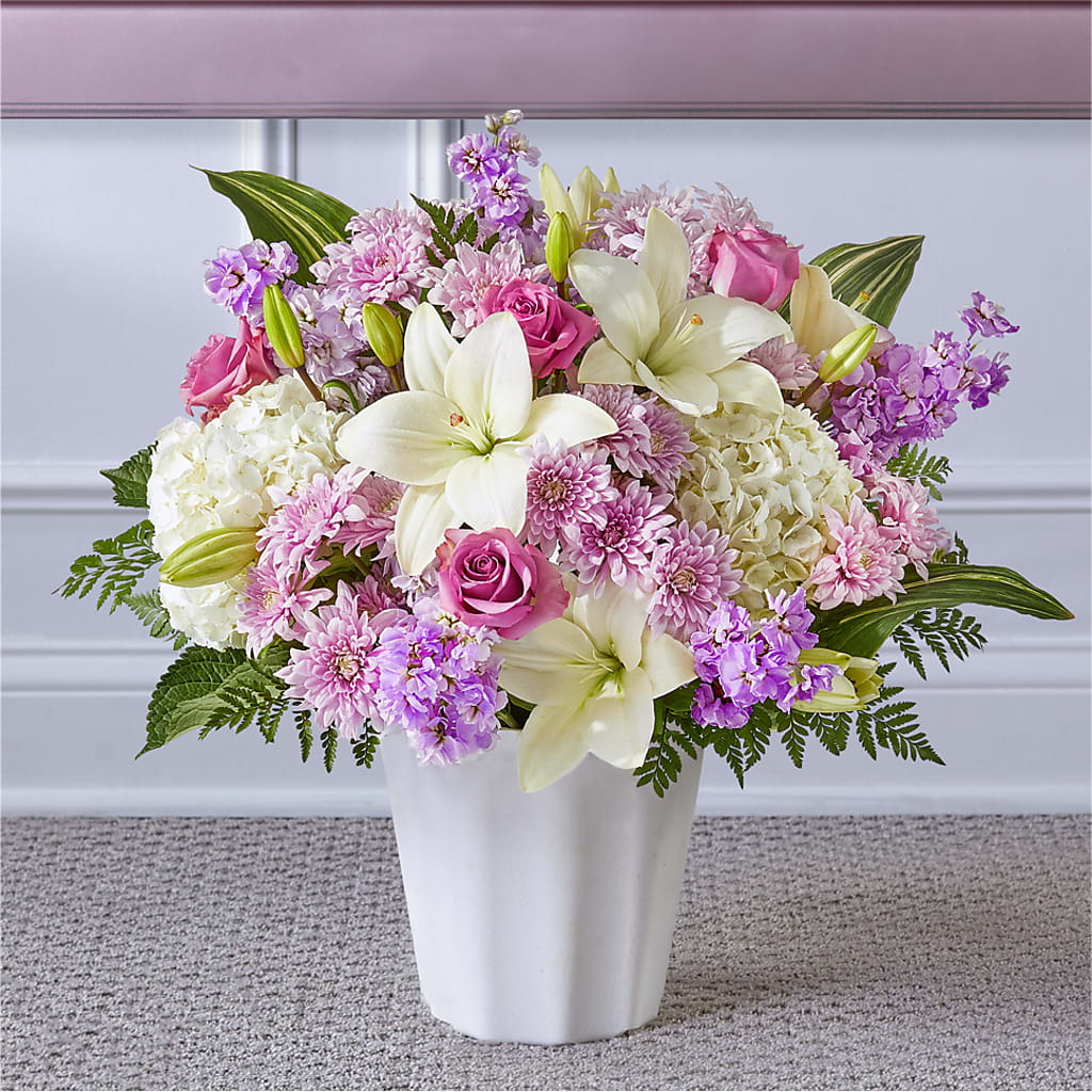 Heaven Sent Floor Basket – CRALL'S MONONGAHELA FLORAL & GIFT, Monongahela PA