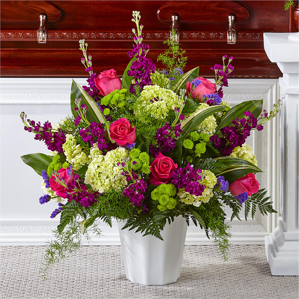 Beautiful Horizons Floor Basket – CRALL'S MONONGAHELA FLORAL & GIFT, Monongahela PA