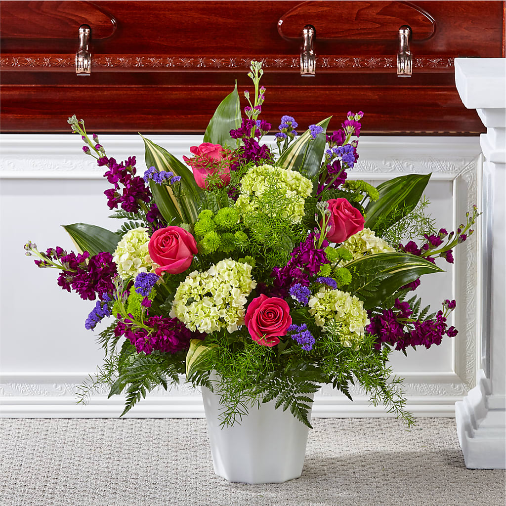 Beautiful Horizons Floor Basket – CRALL'S MONONGAHELA FLORAL & GIFT, Monongahela PA