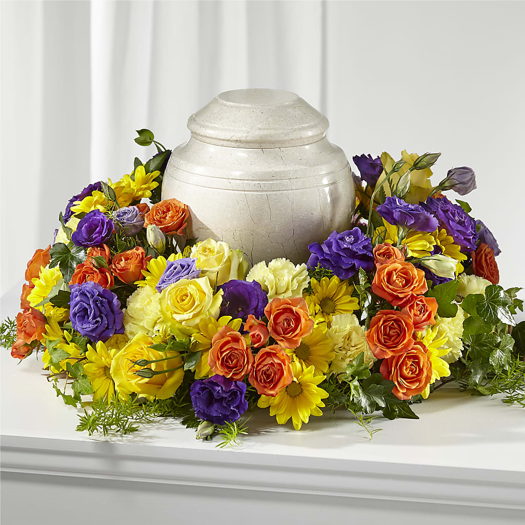 Blossoms of Remembrance Cremation Adornment – CRALL'S MONONGAHELA FLORAL & GIFT, Monongahela PA
