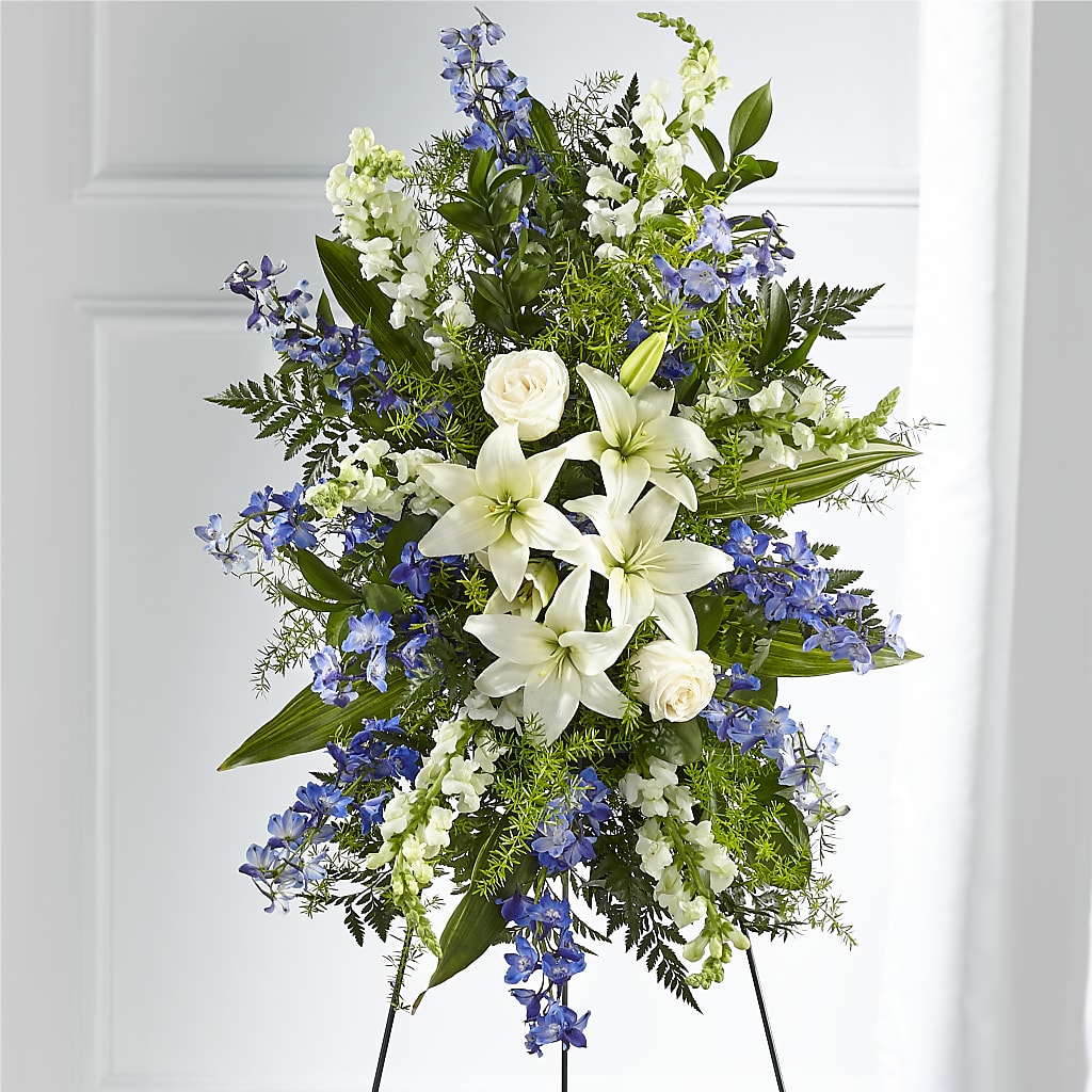 Faithful Friend Standing Spray – CRALL'S MONONGAHELA FLORAL & GIFT, Monongahela PA