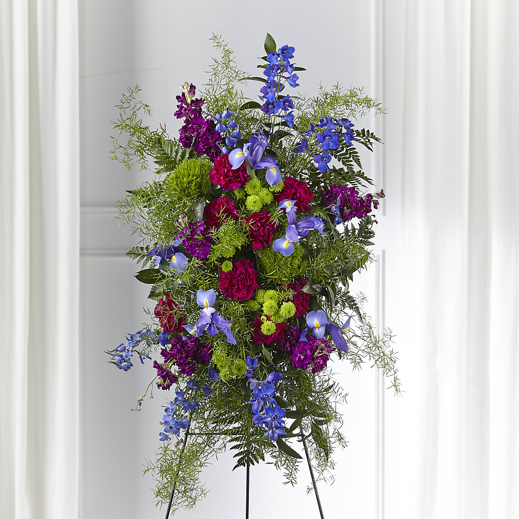 Heavenly Skies Standing Spray – CRALL'S MONONGAHELA FLORAL & GIFT, Monongahela PA