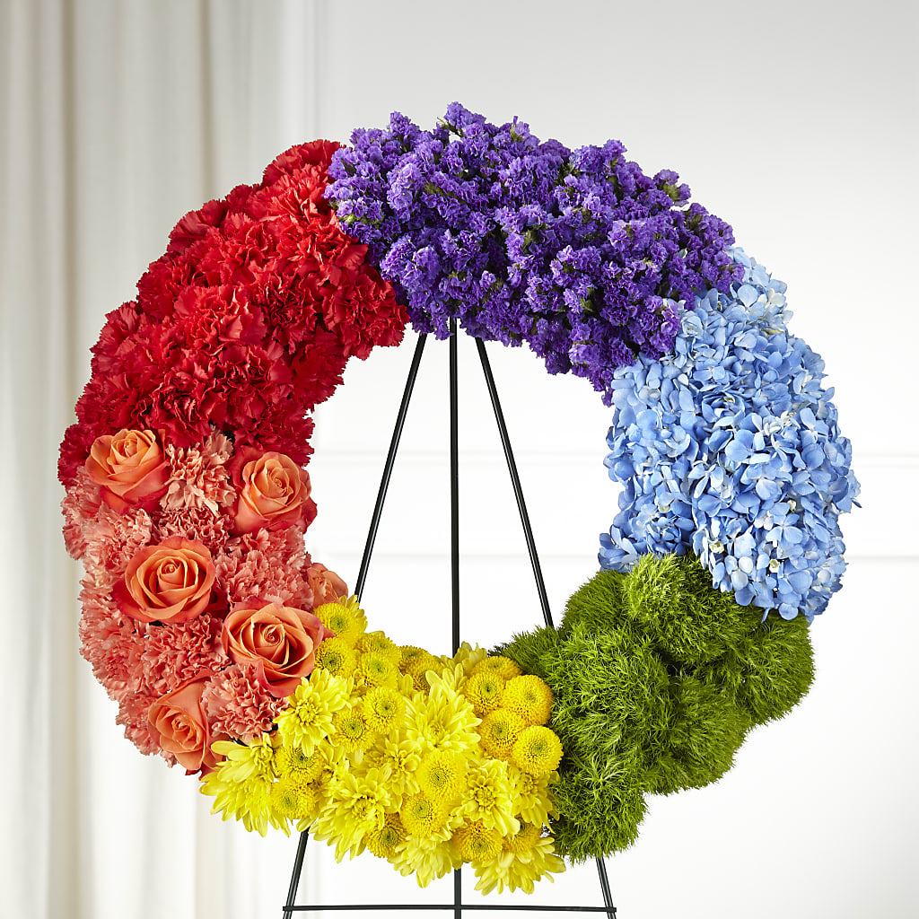 Circle of Love Wreath – CRALL'S MONONGAHELA FLORAL & GIFT, Monongahela PA
