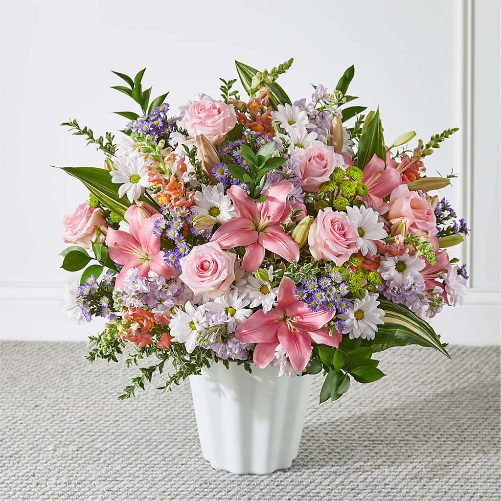 Abundant Compassion Floor Basket – CRALL'S MONONGAHELA FLORAL & GIFT, Monongahela PA