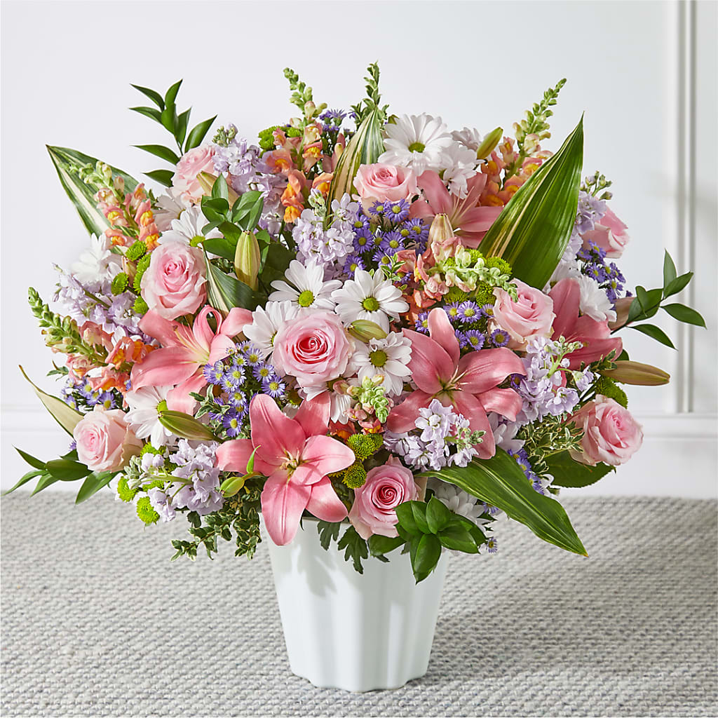 Abundant Compassion Floor Basket – CRALL'S MONONGAHELA FLORAL & GIFT, Monongahela PA