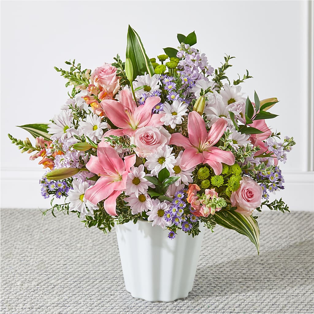 Abundant Compassion Floor Basket – CRALL'S MONONGAHELA FLORAL & GIFT, Monongahela PA