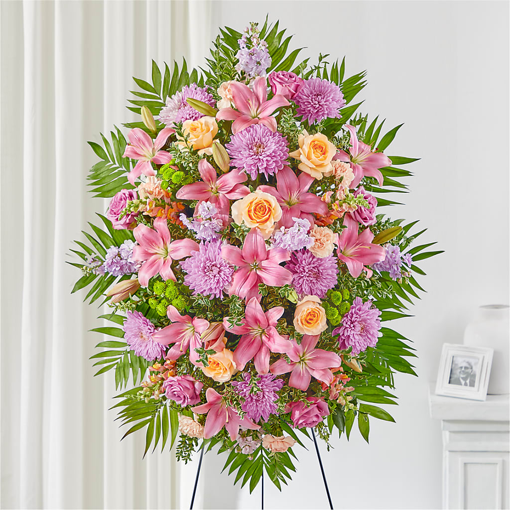Love & Light Standing Spray – CRALL'S MONONGAHELA FLORAL & GIFT, Monongahela PA