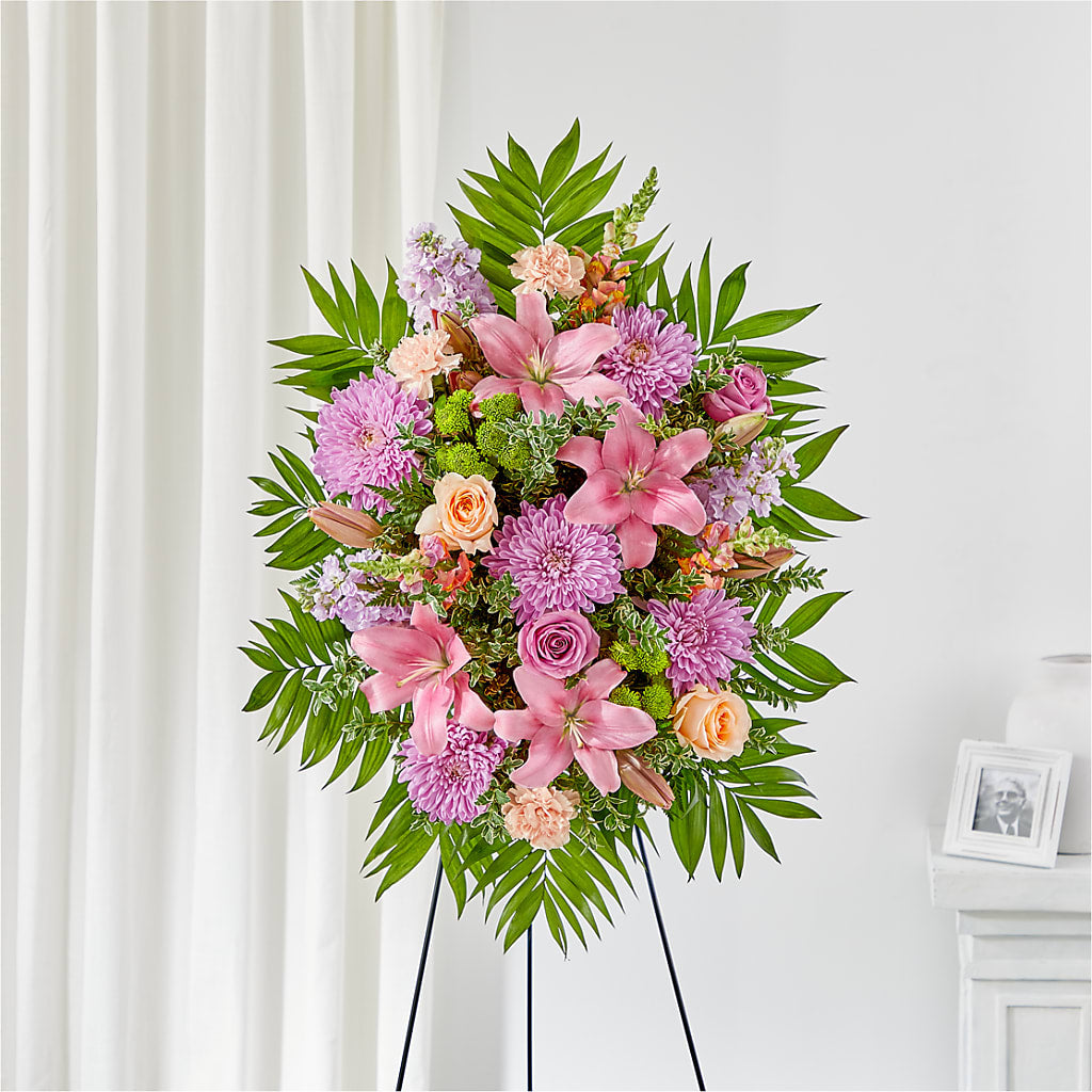 Love & Light Standing Spray – CRALL'S MONONGAHELA FLORAL & GIFT, Monongahela PA