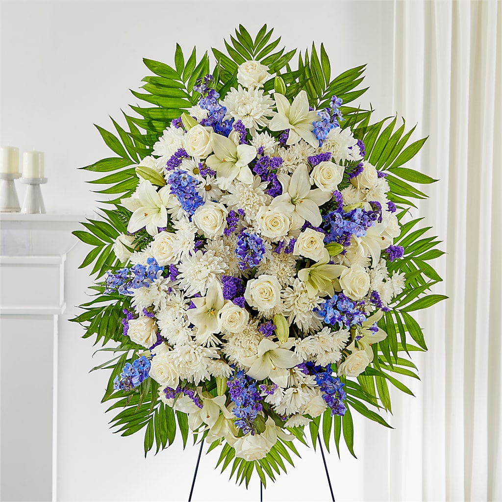 At Rest Standing Spray – CRALL'S MONONGAHELA FLORAL & GIFT, Monongahela PA