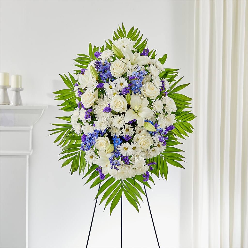 At Rest Standing Spray – CRALL'S MONONGAHELA FLORAL & GIFT, Monongahela PA