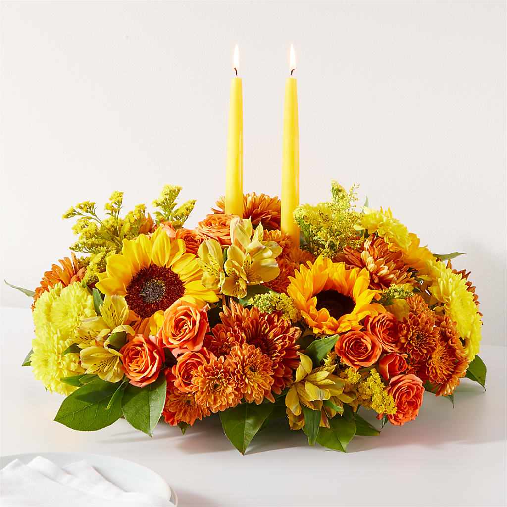 Autumn Harmony Centerpiece – CRALL'S MONONGAHELA FLORAL & GIFT, Monongahela PA