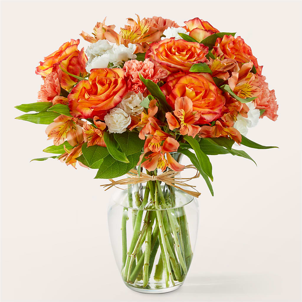 Apricot Glow Bouquet – CRALL'S MONONGAHELA FLORAL & GIFT, Monongahela PA