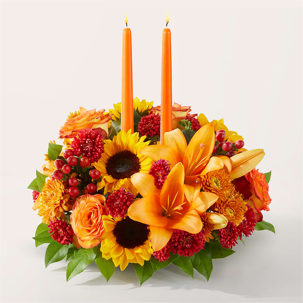 Grateful Centerpiece – CRALL'S MONONGAHELA FLORAL & GIFT, Monongahela PA