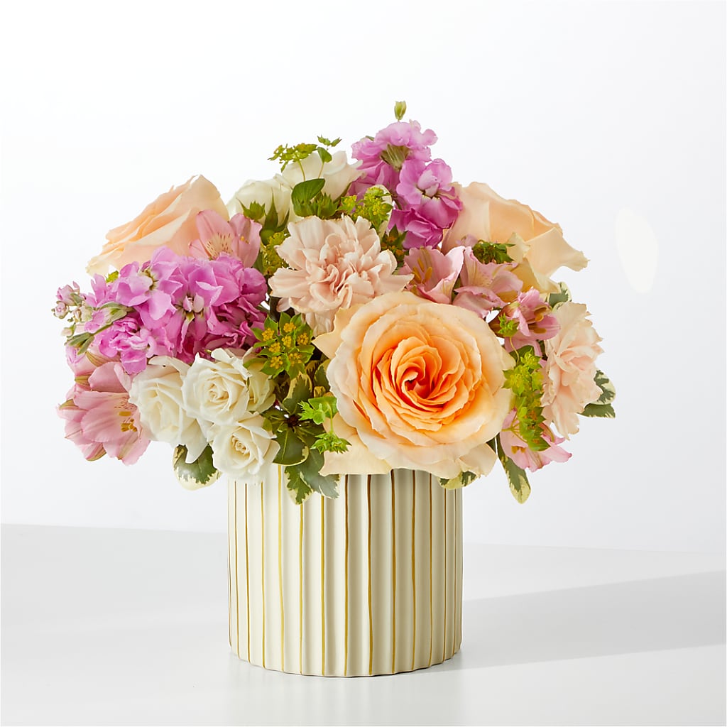 Paradise Bouquet with Ivory Vase – CRALL'S MONONGAHELA FLORAL & GIFT, Monongahela PA