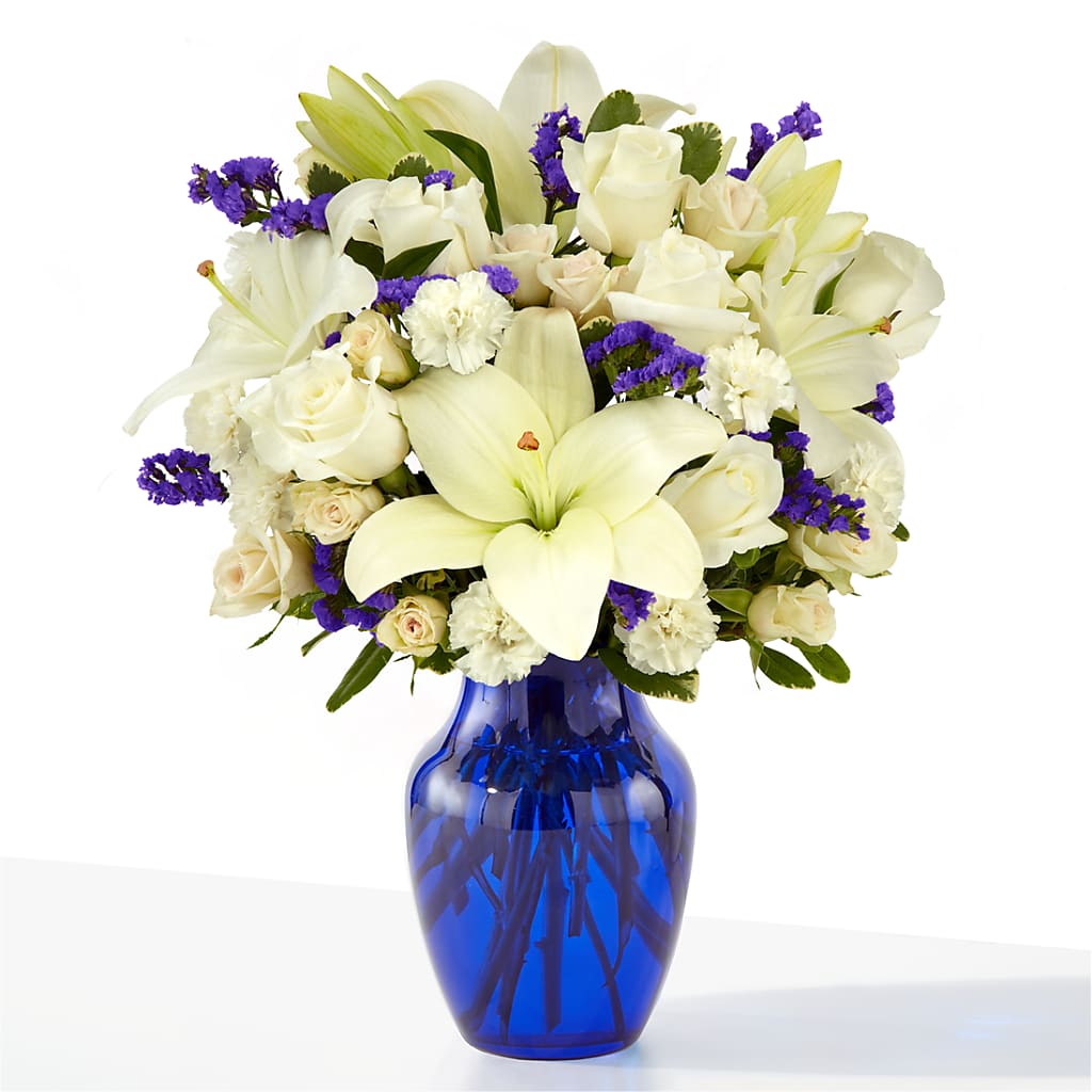 Sapphire Rush Bouquet – CRALL'S MONONGAHELA FLORAL & GIFT, Monongahela PA