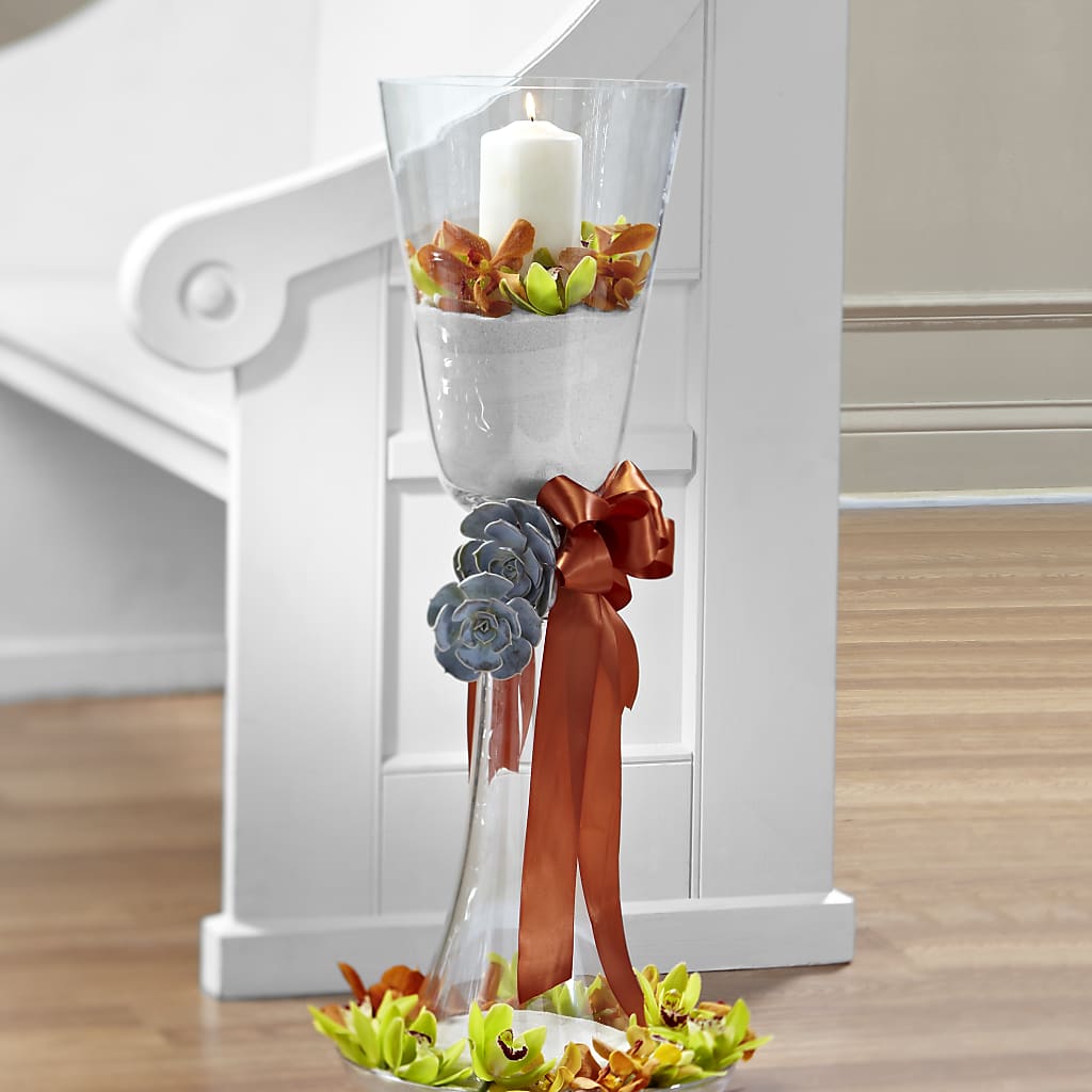 Matrimony Pew Decor – CRALL'S MONONGAHELA FLORAL & GIFT, Monongahela PA