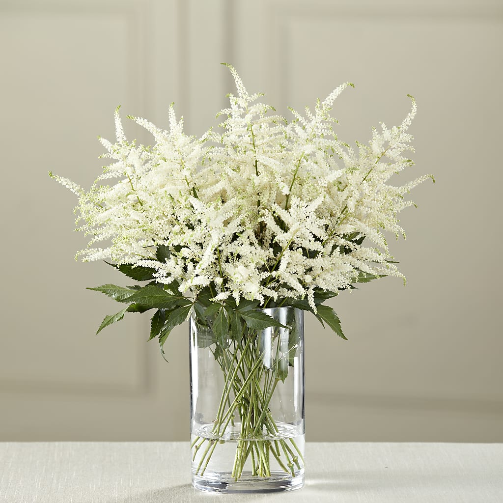 White Astilbe Bouquet – CRALL'S MONONGAHELA FLORAL & GIFT, Monongahela PA
