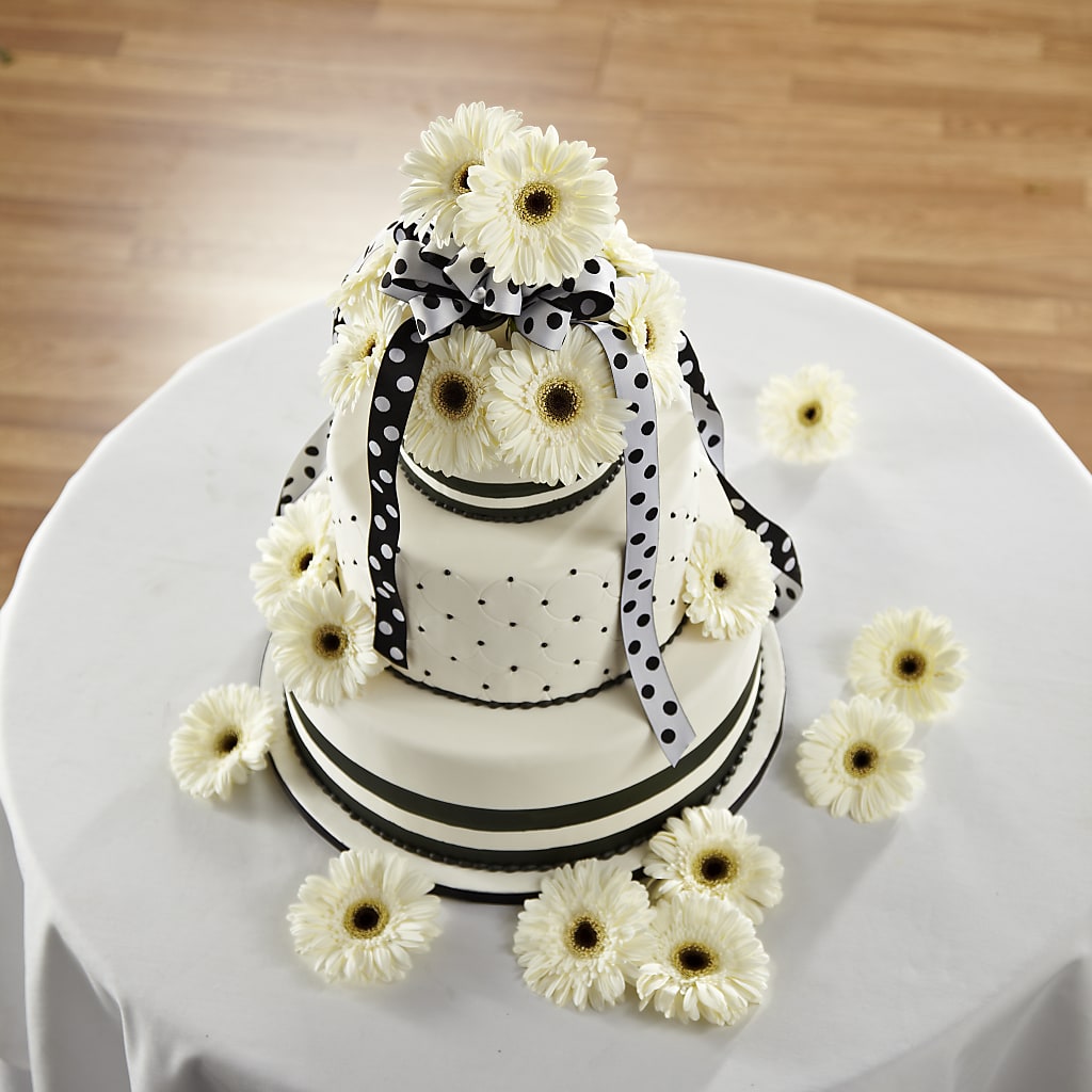 Simple Sophistication Cake Décor – CRALL'S MONONGAHELA FLORAL & GIFT, Monongahela PA