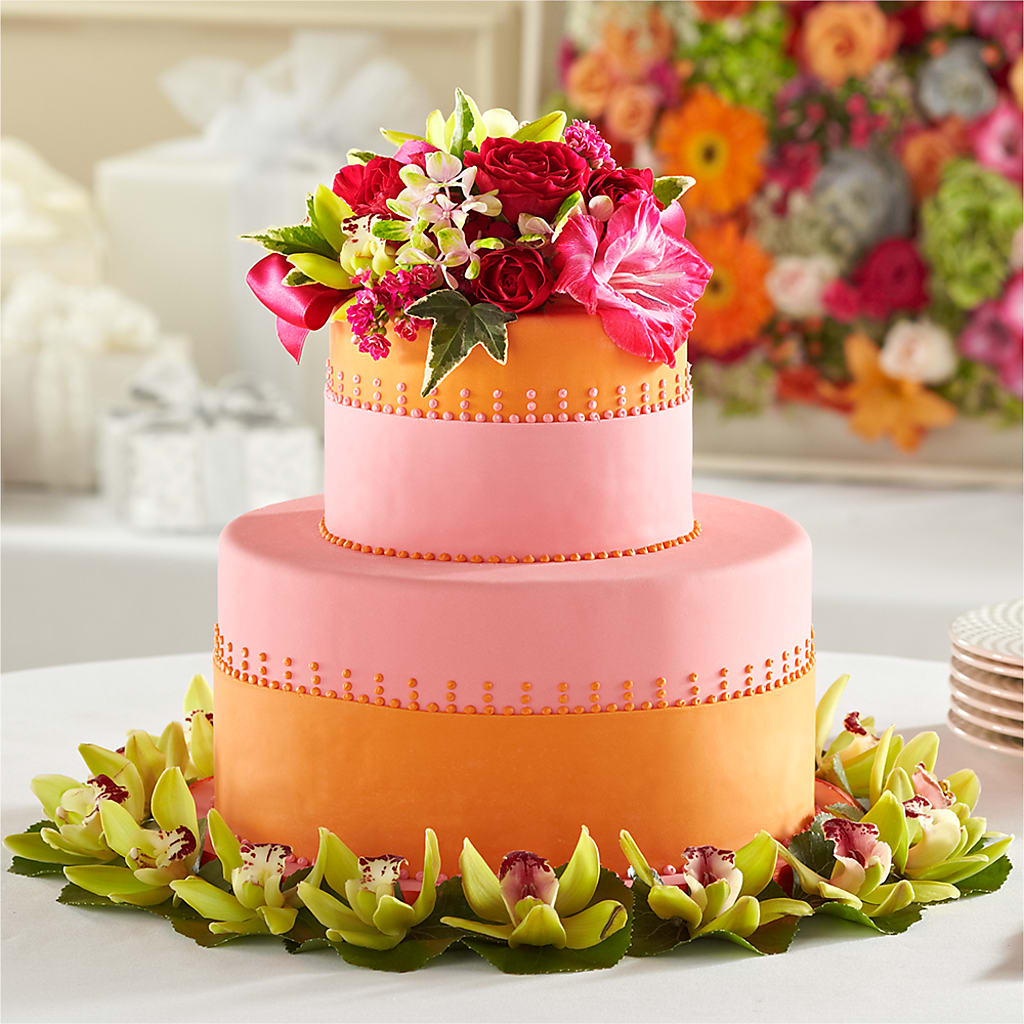 Sweet Citrus Cake Decor – CRALL'S MONONGAHELA FLORAL & GIFT, Monongahela PA
