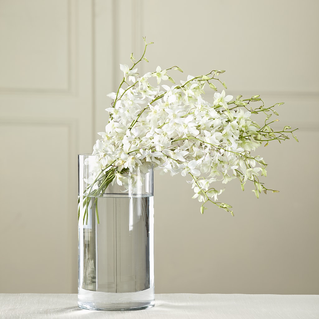 White Dendrobium Bouquet – CRALL'S MONONGAHELA FLORAL & GIFT, Monongahela PA