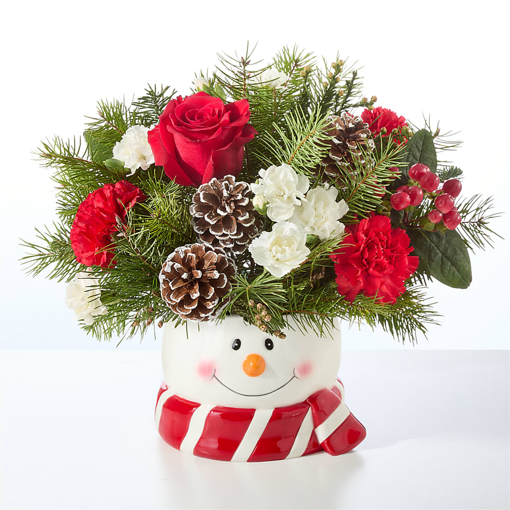 Jolly Snowman Bouquet – CRALL'S MONONGAHELA FLORAL & GIFT, Monongahela PA