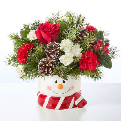 Jolly Snowman Bouquet – CRALL'S MONONGAHELA FLORAL & GIFT, Monongahela PA