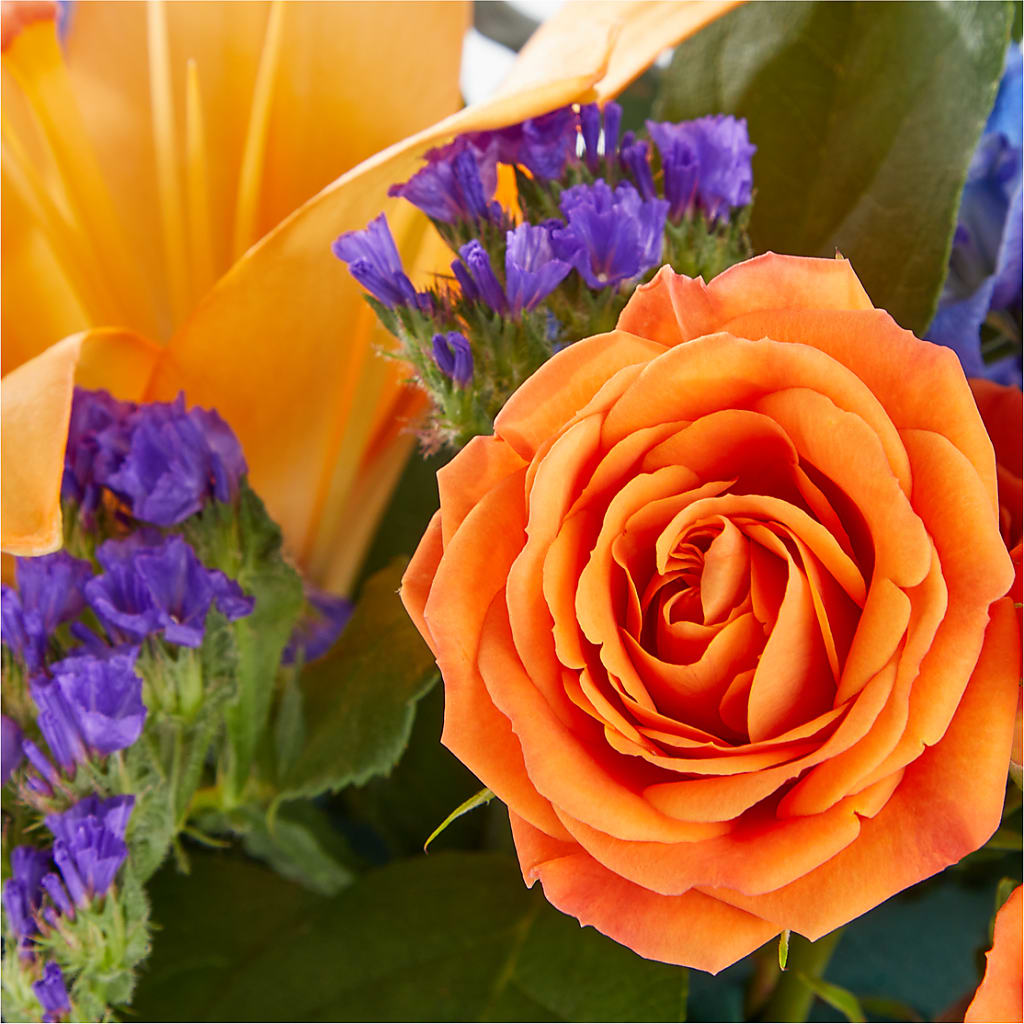 Radiant Citrus Box Bouquet – CRALL'S MONONGAHELA FLORAL & GIFT, Monongahela PA