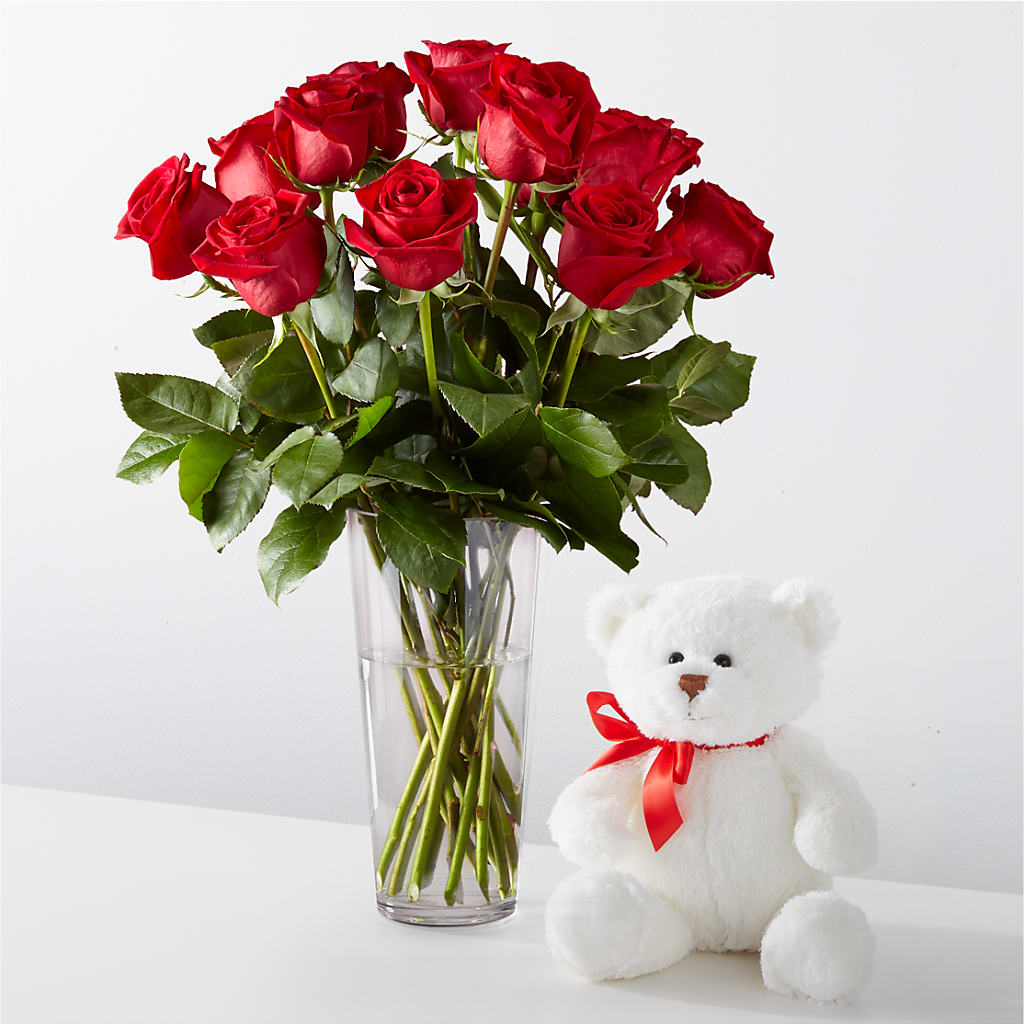 Romantic Long Stem Red Rose Bouquet Bundles – CRALL'S MONONGAHELA FLORAL & GIFT, Monongahela PA