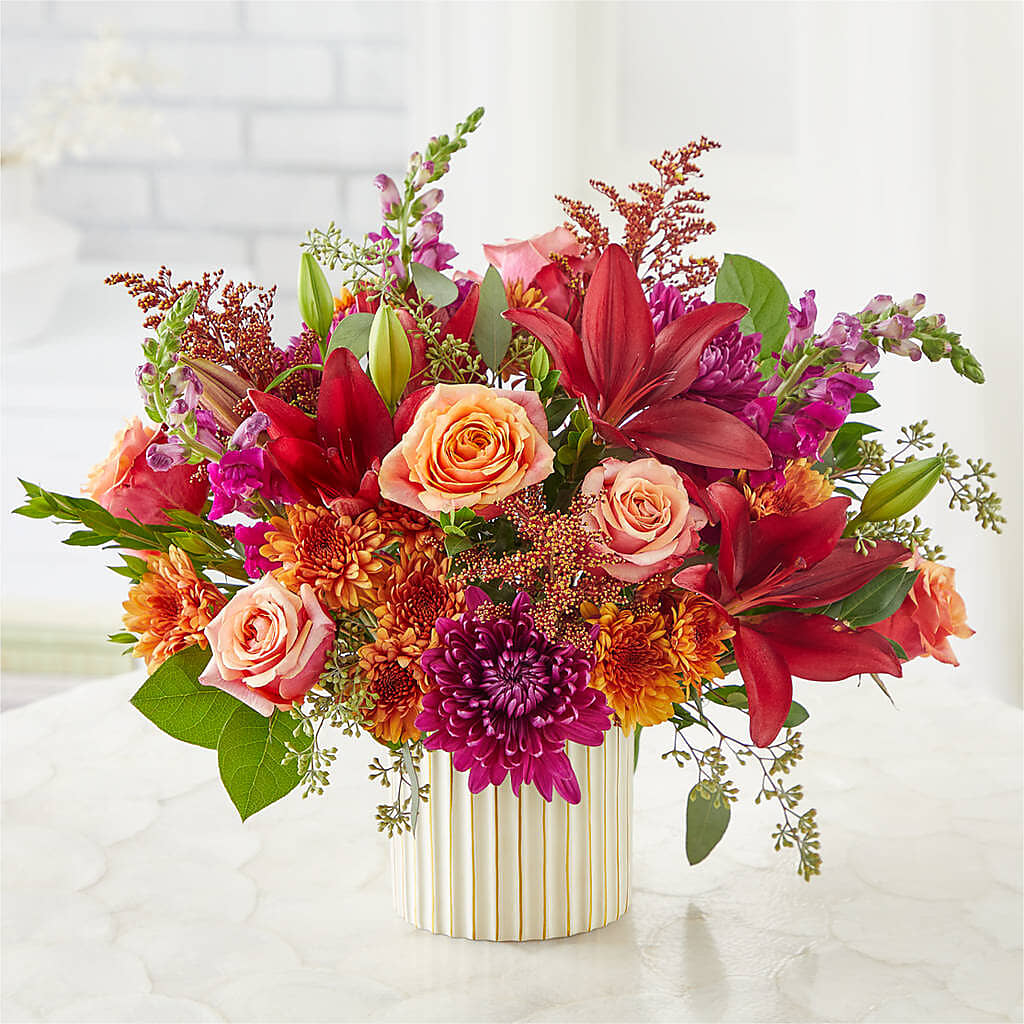 Burgundy Landscape Bouquet – CRALL'S MONONGAHELA FLORAL & GIFT, Monongahela PA