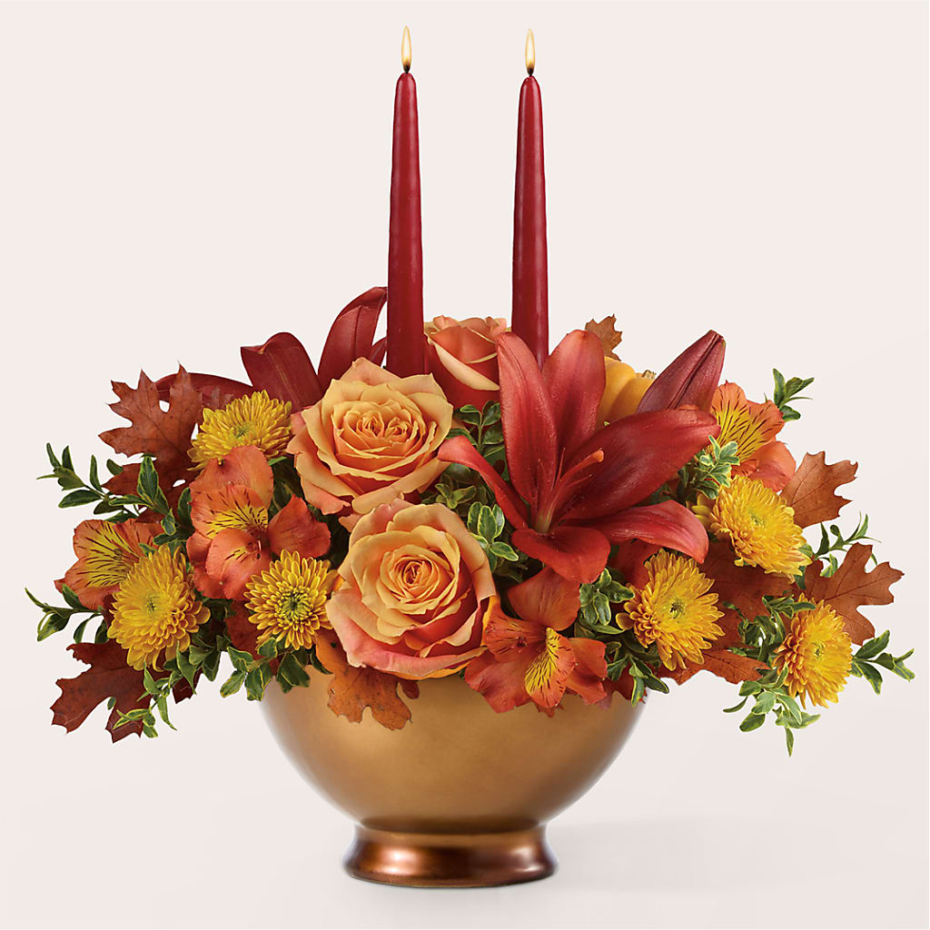 Harvest Table Centerpiece – CRALL'S MONONGAHELA FLORAL & GIFT, Monongahela PA