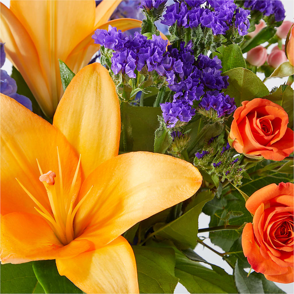 Radiant Citrus Bouquet – CRALL'S MONONGAHELA FLORAL & GIFT, Monongahela PA