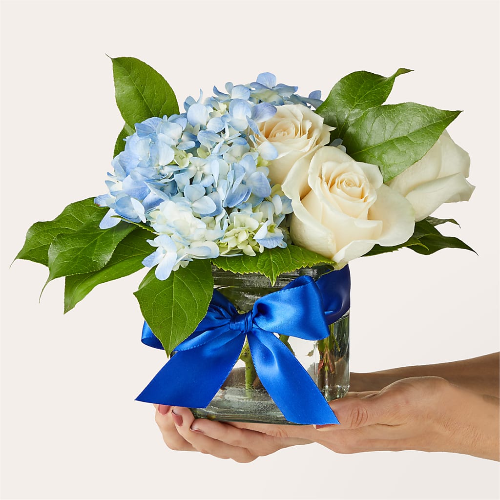 Sky Blue Delight Bouquet – CRALL'S MONONGAHELA FLORAL & GIFT, Monongahela PA